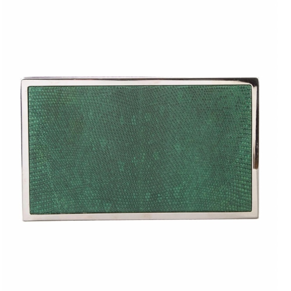 VICTORIA BECKHAM Lizard-Trimmed Box Clutch VBK0708-ID - Picture 5 of 8